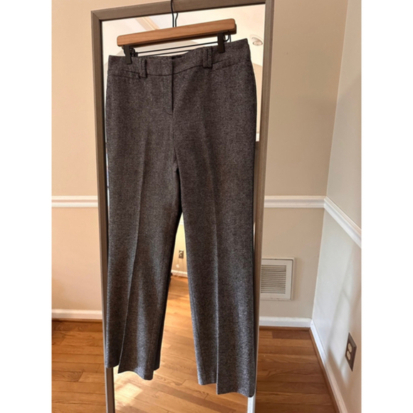 Ann Taylor Gray Trouser Pants Women's Size 8 - Picture 1 of 7